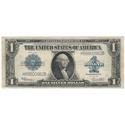 1923 $1 Silver Certificate Bank Note