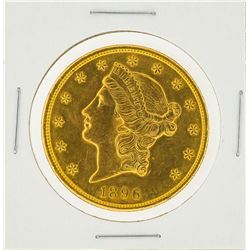 1896 $20 Liberty Head Double Eagle Gold Coin