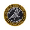 Image 1 : .999 Silver Treasure Island Las Vegas $10 Casino Gaming Token Limited Edition