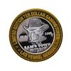 Image 1 : .999 Silver Sam's Town Las Vegas $10 Casino Gaming Token Limited Edition