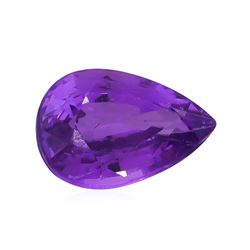 GIA Certified  1.12ct Natural Unheated Purple Sapphire Gemstone