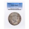 Image 1 : 1925-S $1 Peace Silver Dollar Coin PCGS MS62