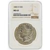 Image 1 : 1883-O $1 Morgan Silver Dollar NGC Graded MS63