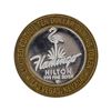 Image 1 : .999 Silver Flamingo Hilton Laughlin, NV $10 Casino Gaming Token Limited Edition