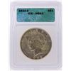 Image 1 : 1922-S $1 Peace Silver Dollar Coin ICG Graded MS63