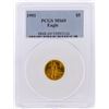 Image 1 : 1991 $5 American Gold Eagle Coin PCGS Graded MS69
