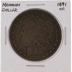 1891-CC $1 Morgan Silver Dollar Coin