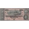 Image 1 : 1864 $10 The Confederate States of America Note