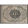 Image 2 : 1862 10 Cent 1st Issue Fractional Note