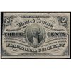 Image 1 : March 3, 1863 3 Cent 3rd Issue Fractional Note