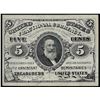 Image 1 : March 3, 1863 5 Cent 3rd Issue Fractional Note