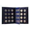 Image 1 : Set of (36) Franklin Mint Presidential Commemorative Sterling Silver Medals
