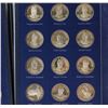 Image 7 : Set of (36) Franklin Mint Presidential Commemorative Sterling Silver Medals