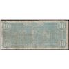 Image 2 : 1864 $10 The Confederate States of America Note