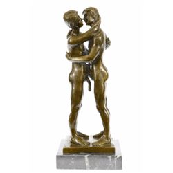 Collector Edition Gay Erotic Art First Kiss Bronze Sculpture