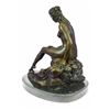Image 6 : Original Nude Nymph Bronze Erotic Sculpture (12"X10")