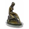 Image 9 : Original Nude Nymph Bronze Erotic Sculpture (12"X10")