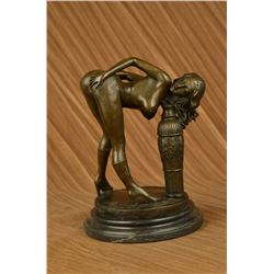 Stunning and Sexy Bronze Erotic Sculpture (12"X9")