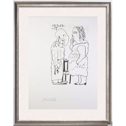 Pablo Picasso (After) Printed In Fall Supervised by Picasso. Taken From Picasso's Sketchbooks with 3