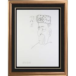 Pablo Picasso (After) Printed In Fall Supervised by Picasso. Taken From Picasso's Sketchbooks with 3
