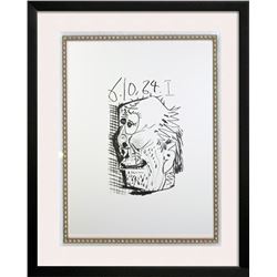 Pablo Picasso (After) Printed In Fall Supervised by Picasso. Taken From Picasso's Sketchbooks with 3
