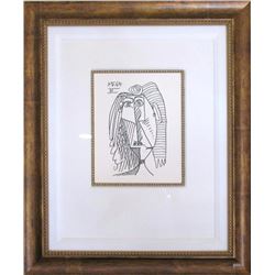 Pablo Picasso (After) Printed In Fall Supervised by Picasso. Taken From Picasso's Sketchbooks with 3