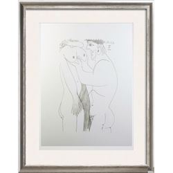 Pablo Picasso (After) Printed In Fall Supervised by Picasso. Taken From Picasso's Sketchbooks with 3
