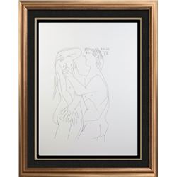 Pablo Picasso (After) Printed In Fall Supervised by Picasso. Taken From Picasso's Sketchbooks with 3