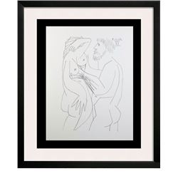 Pablo Picasso (After) Printed In Fall Supervised by Picasso. Taken From Picasso's Sketchbooks with 3