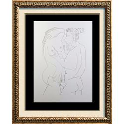 Pablo Picasso (After) Printed In Fall Supervised by Picasso. Taken From Picasso's Sketchbooks with 3