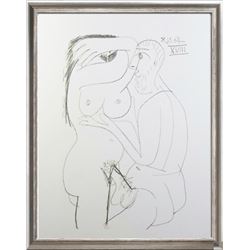Pablo Picasso (After) Printed In Fall Supervised by Picasso. Taken From Picasso's Sketchbooks with 3