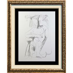 Pablo Picasso (After) Printed In Fall Supervised by Picasso. Taken From Picasso's Sketchbooks with 3
