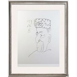 Pablo Picasso (After) Printed In Fall Supervised by Picasso. Taken From Picasso's Sketchbooks with 3