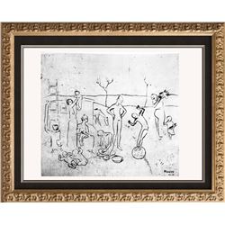Pablo Picasso 'After'  The Saltimbanques c. 1905 Fine Art Print from Museum Artist