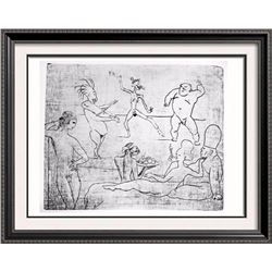 Pablo Picasso 'After'  The Dance c. 1905 Fine Art Print from Museum Artist