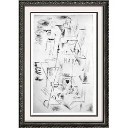 Pablo Picasso 'After'  Still Life with Bottle c. 1912 Fine Art Print from Museum Artist