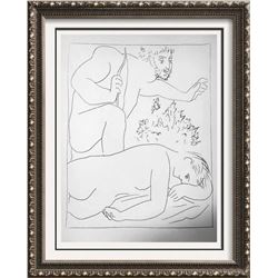 Pablo Picasso 'After'  Cephalus Inadvertently Kills His Wife Procris c. 1930 Fine Art Print from Mus