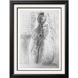 Pablo Picasso 'After'  Seated Nude c. 1931 Fine Art Print from Museum Artist