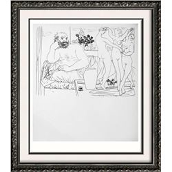 Pablo Picasso 'After'  Sculptor's Repose c. 1934 Fine Art Print from Museum Artist