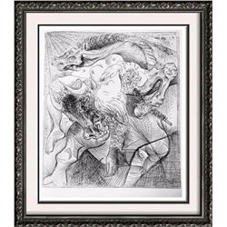 Pablo Picasso 'After'  Bull, Horse and Man c. 1934 Fine Art Print from Museum Artist