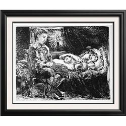 Pablo Picasso 'After'  Vigil c. 1935 Fine Art Print from Museum Artist
