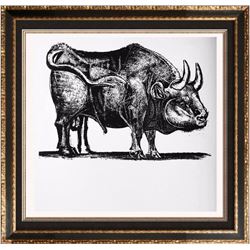 Pablo Picasso 'After'  Bull c. 1945 Fine Art Print from Museum Artist