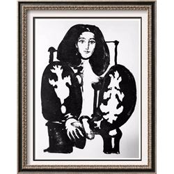 Pablo Picasso 'After'  Woman in an Armchair I c. 1949 Fine Art Print from Museum Artist