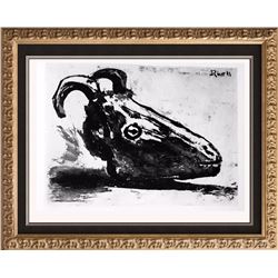 Pablo Picasso 'After'  Skull of a Goat c. 1952 Fine Art Print from Museum Artist