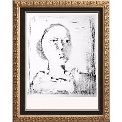 Pablo Picasso 'After'  Head of a Woman in Three-Quarters View c. 1953 Fine Art Print from Museum Art
