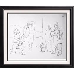 Pablo Picasso 'After'  Dance of the Banderillas c. 1954 Fine Art Print from Museum Artist