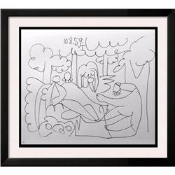 Pablo Picasso Black & White Print # 60201
