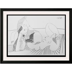 Pablo Picasso Double Sided Black & White Print # 60229 & 60231