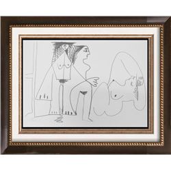 Pablo Picasso Double Sided Black & White Print # 60230 & 60232-60233
