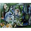 Image 4 : Pablo Picasso Double Sided Black & White & Full Color Print # 60251-52